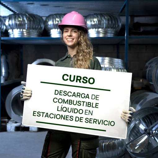 Curso descarga de combustible liquido en estaciones de servicio