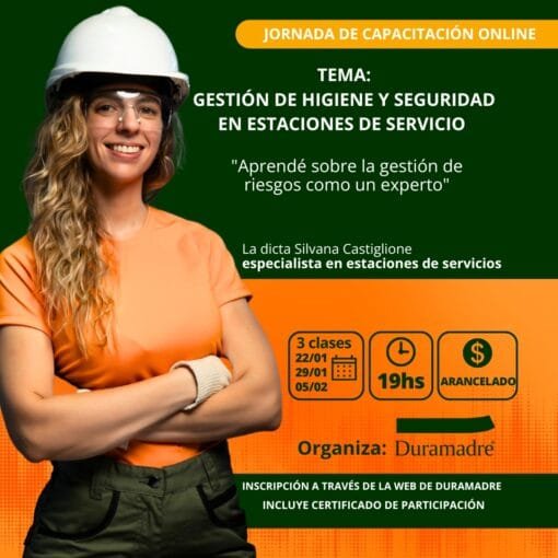 Gestión de higiene y seguridad en estación de servicios