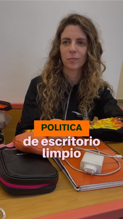 politica de escritorio limpio