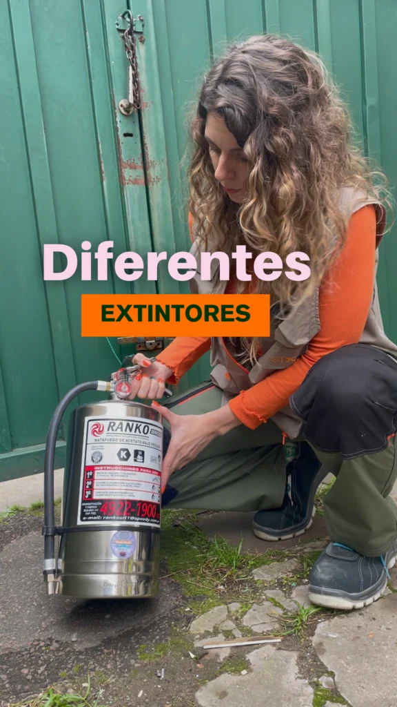 Diferencias entre extintores