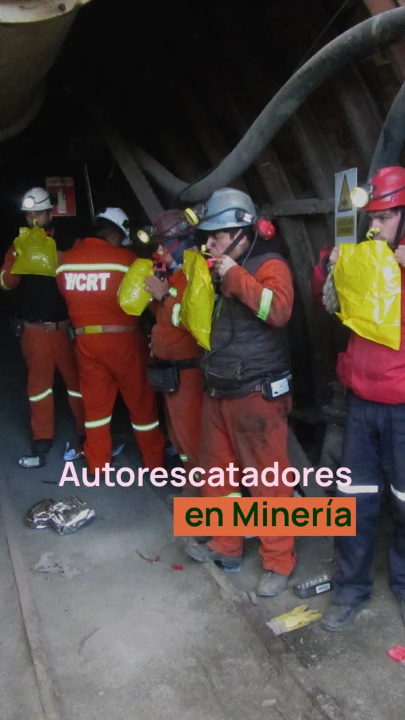 Autorescatadores en mineria