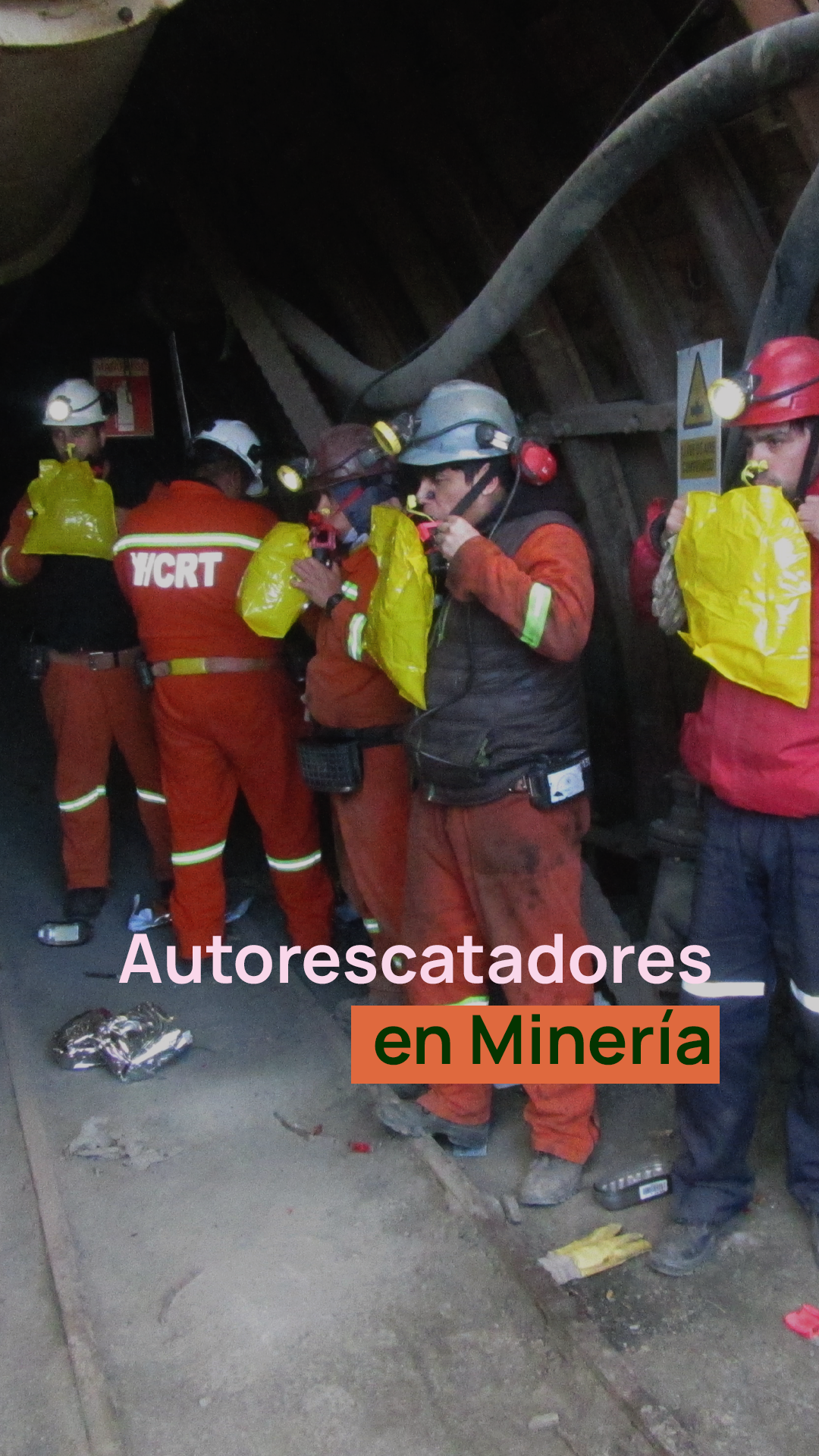 Autorescatadores en mineria