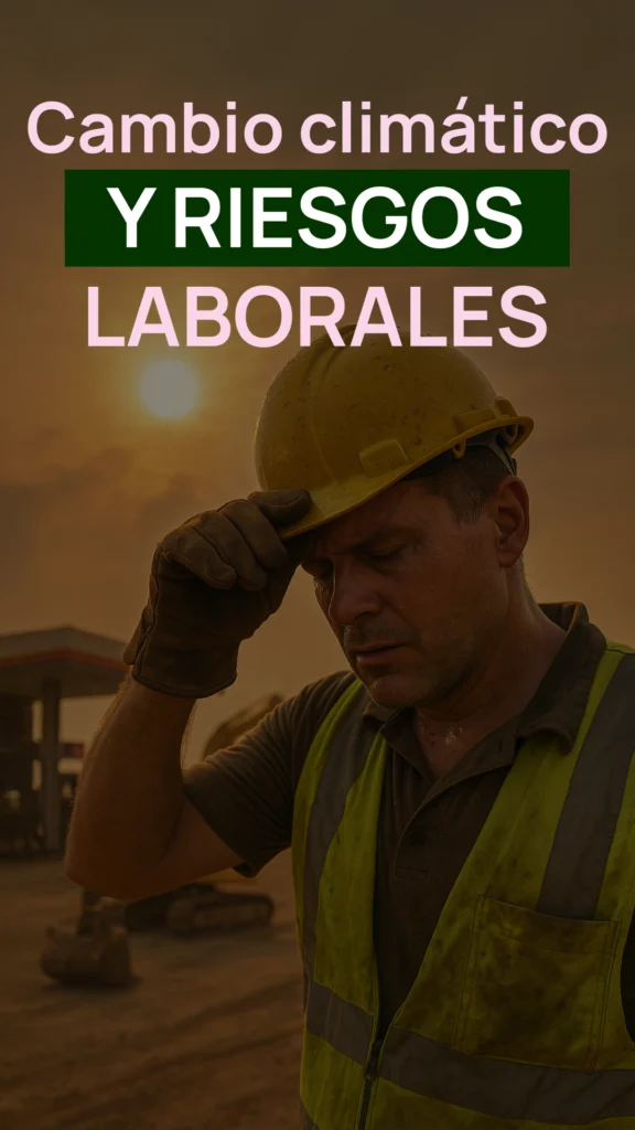 cambio climatico y riesgos laborales
