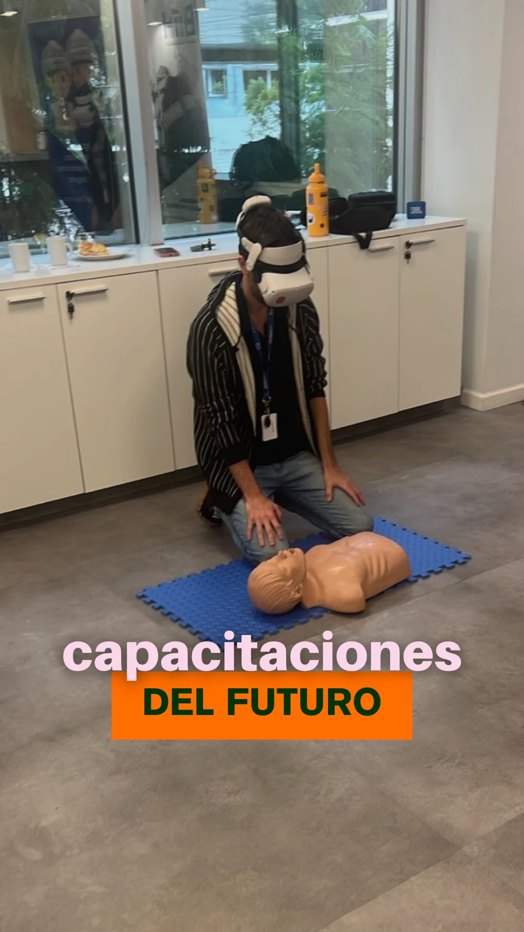 capacitación con realidad virtual