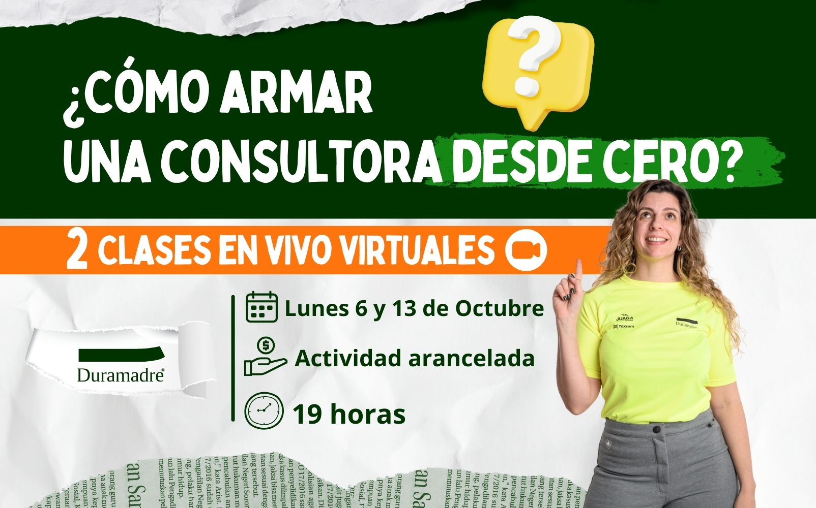 Cómo crear tu consultora desde cero (Clases en Vivo)