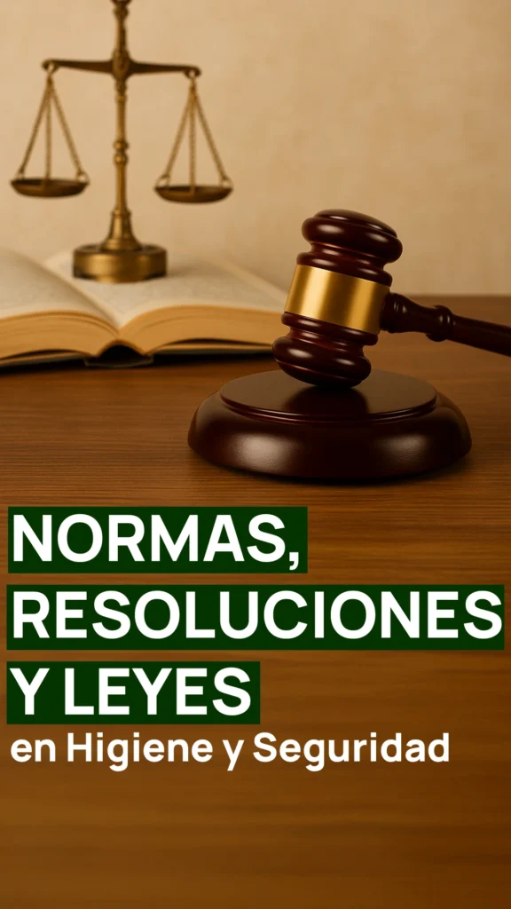 jerarquía normativa en higiene y seguridad