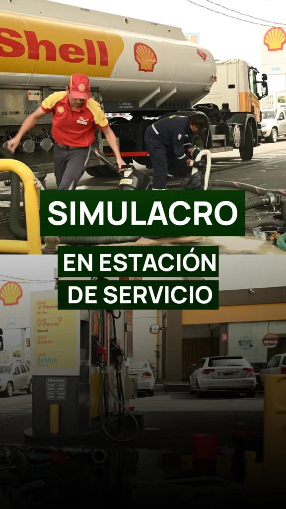 Simulacro de Derrame en Estación de Servicio Shell