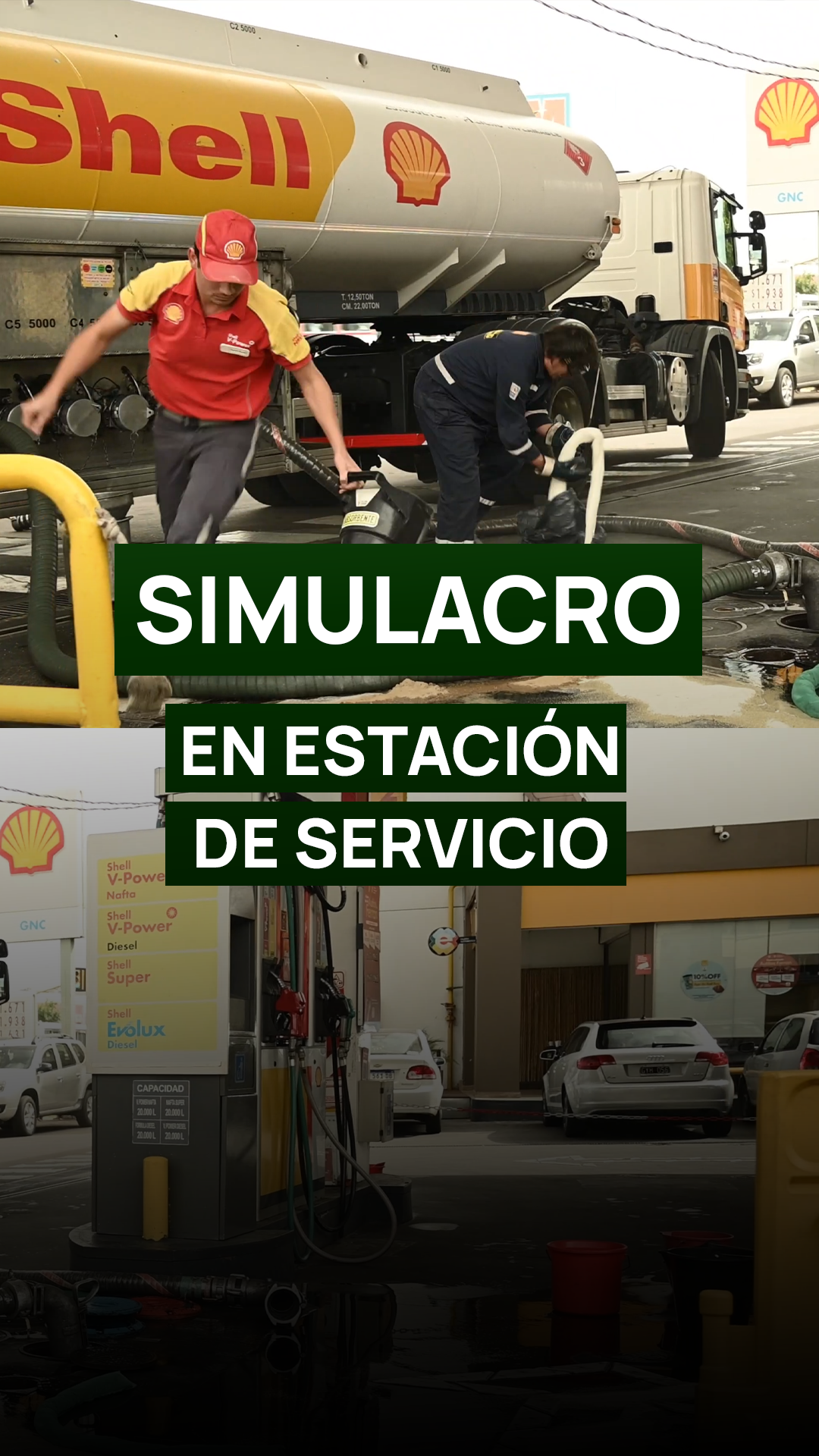 Simulacro de Derrame en Estación de Servicio Shell