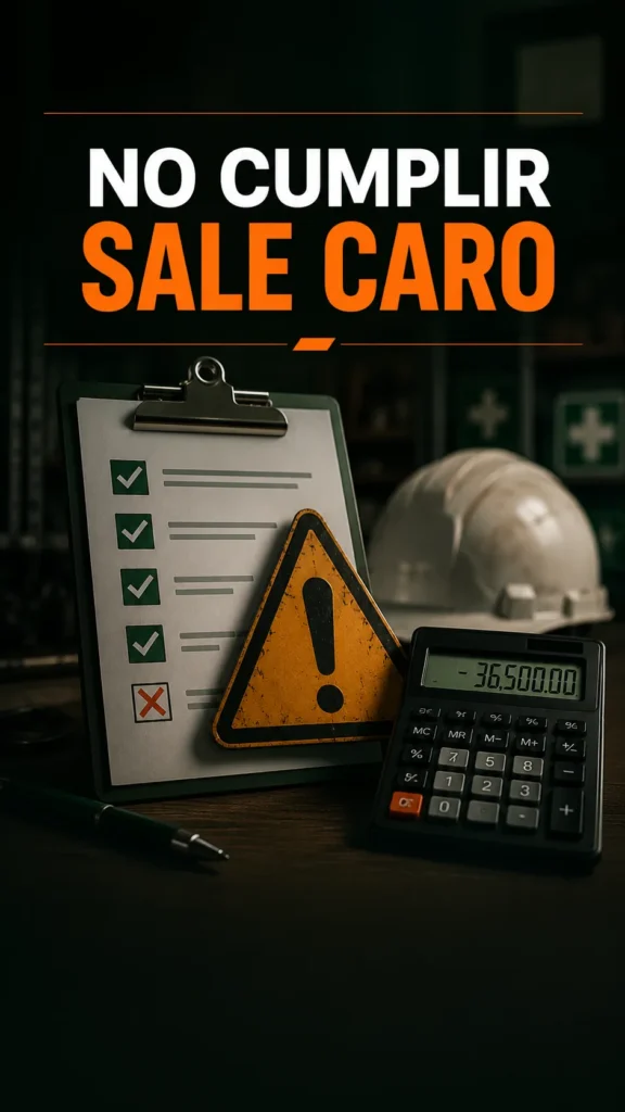 Portada de blog sobre el costo de no cumplir con higiene y seguridad en empresas