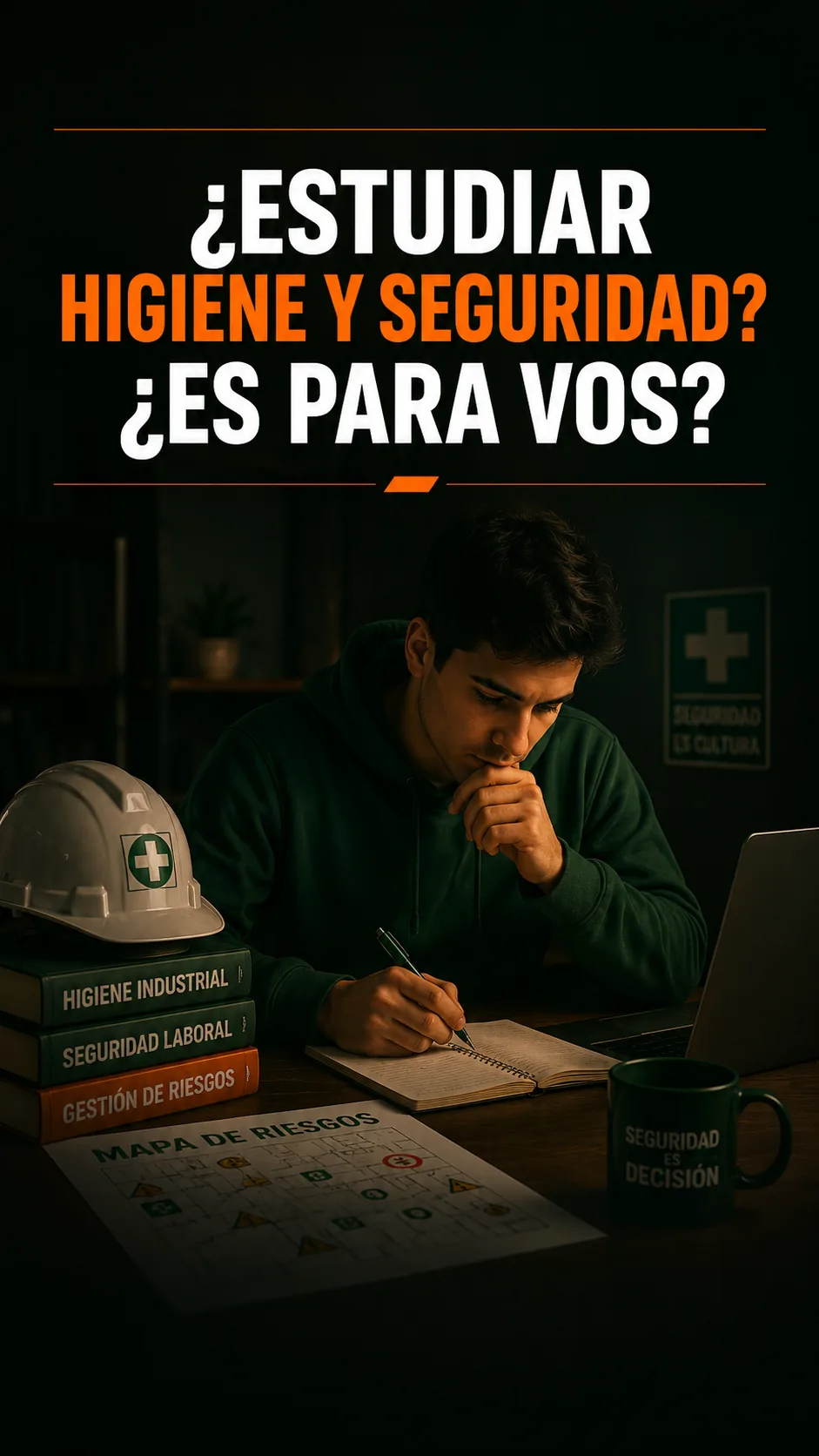 Portada de blog sobre estudiar higiene y seguridad y conocer si es una profesión adecuada