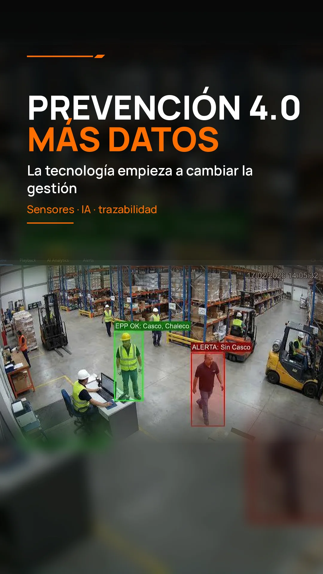 Portada sobre Prevención 4.0, tecnología, datos e inteligencia artificial en Higiene y Seguridad